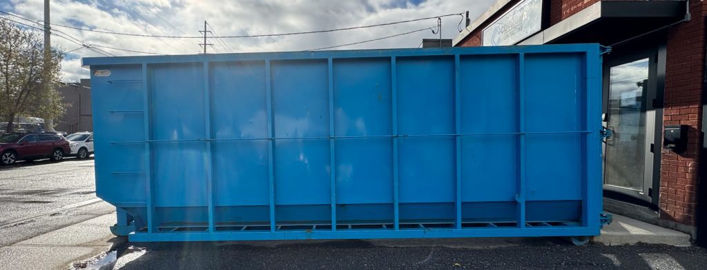Elite Disposal Services: 20 Yard Concrete Dumpster Bin Rental