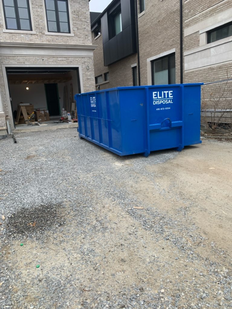 Home Improvements with the help of Elite Disposal Services dumpster rentals.
