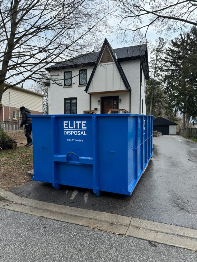 Flexible Mississauga dumpster rental service for homeowners during active renovation project