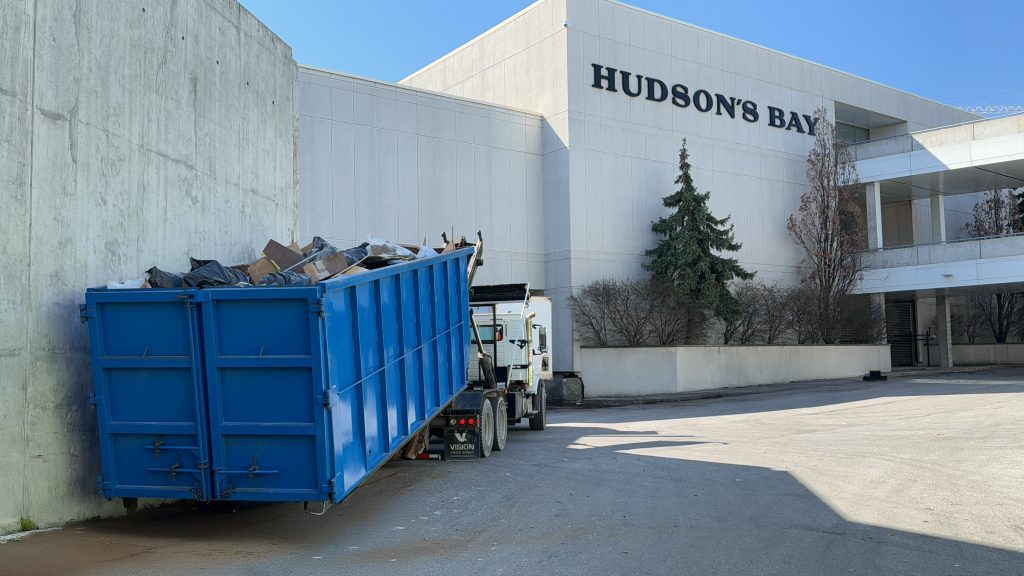 Elite Disposal Services dumpster rental GTA showing bin rental services delivery for commercial construction project
