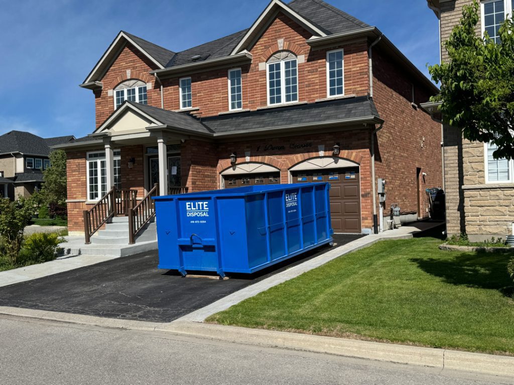 Professional dumpster rental Mississauga service delivery