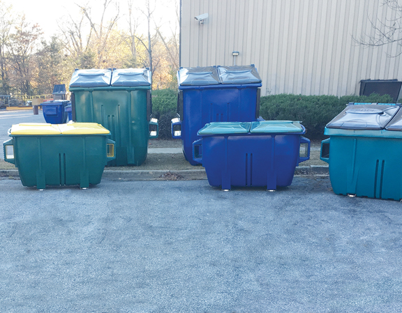 commercial dumpster bin rental